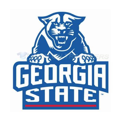 Georgia State Panthers Iron-on Stickers (Heat Transfers)NO.4492